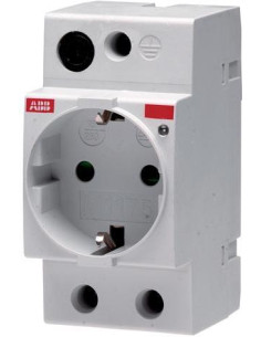 ABB Контакт за DIN-шина M1175 шуко 16Α 2.5 мод. - 2CSM210000R0721 - Цена | LEDs4economy