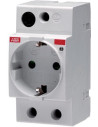 ABB Контакт за DIN-шина M1175 шуко 16Α 2.5 мод. - 2CSM210000R0721 - Цена | LEDs4economy