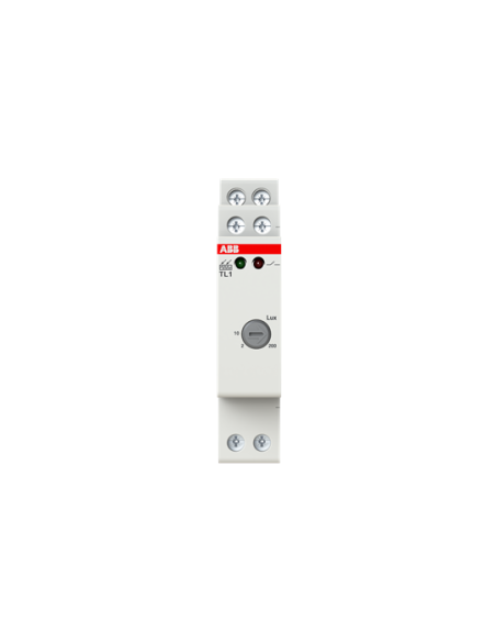 Датчик за осветеност TL1, за DIN монтаж, 1000W, комплект с фотоклетка TLs IP54, ABB /временно спрян/