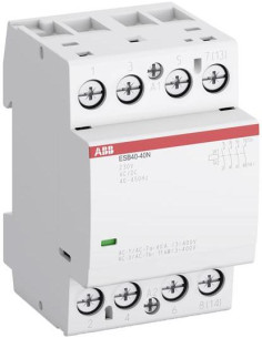 ABB Модулен контактор ESB 40A 4NO 230ac/dc 3 мод. - 1SAE341111R0640 - Цена | LEDs4economy