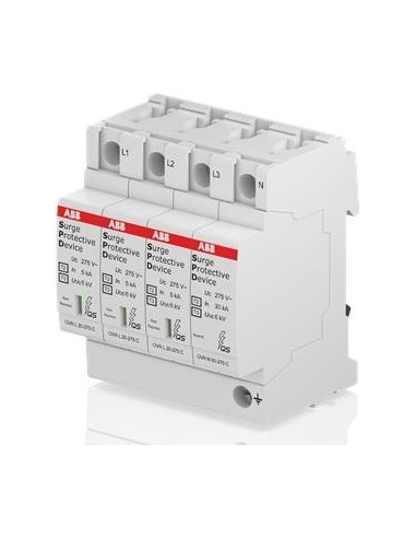 ABB Катоден отводител тип 2+3 OVR 20kA 275V 3P+N  - 