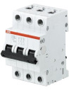 ABB Автоматичен прекъсвач S203 3P 80A крива С 6kA - 2CDS253001R0804 - Цена | LEDs4economy