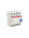 ABB ДТЗ 4P 40A 30mА серия FH204 тип AC  - 2CSF204002R1400 - 3