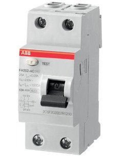 ABB ДТЗ 2P 40A 30mА серия FH202 тип AC - 2CSF202002R1400 - Цена | LEDs4economy