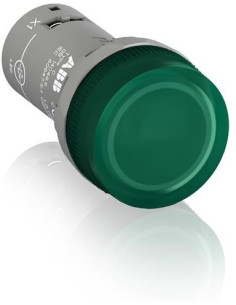 ABB Сигнална лампа LED CL2-523G сглобена зелена 230Vac Ø22mm Compact - 1SFA619403R5232 - Цена | LEDs4economy