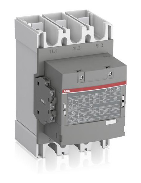 ABB Контактор AF265-30-11 3P 132kW (265A AC-3) 1NO+1NC 100...250V