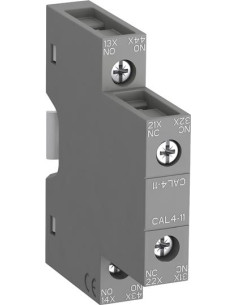 ABB Помощен контакт с 1NО+1NC /CAL4-11/ за контактори AF09 до AF96 за страничен монтаж - 1SBN010120R1011 - Цена | LEDs4economy