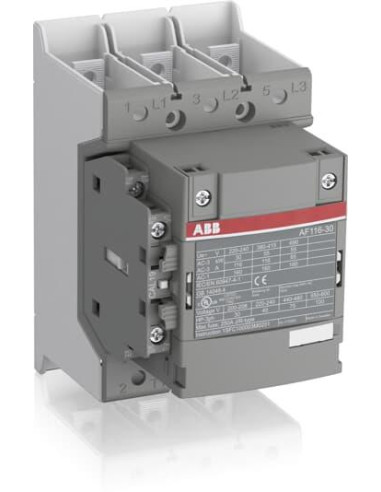 ABB Контактор AF116-30-11B 3P 55kW (116A AC-3) 1NO+1NC 100...250V