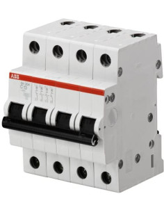 ABB Автоматичен прекъсвач SH204 4P 25A крива C 6kA - 2CDS214001R0254 - Цена | LEDs4economy