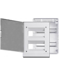 ABB Табло за скрит монтаж 2x12мод. Basic E с прозрачна врата и Н и РЕ клеми /до изчерпване/ - 1SZR004002A1207 - Цена | LEDs4econ
