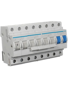 HAGER Ум шалтер I-0-II DIN монтаж SF463 63A 4P 400V 8 мод. - Цена | LEDs4economy