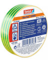 Tesa Professional Изолационна лента цвят ЖЪЛТО/ЗЕЛЕНА tesaflex 53988 0.15мм х 19мм, дължина 20м - Цена | LEDs4economy