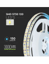 V-TAC LED Лента SMD5730 120/1 High Lumen 3000К IP20 20W/M - 212162 - 4