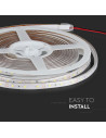 V-TAC LED Лента SMD3528 - 60/1 Бяла IP65 - 212031 - 6
