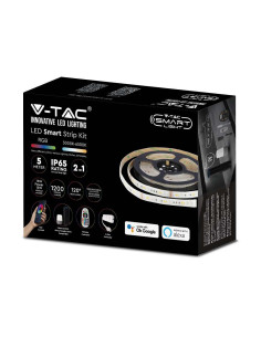 V-TAC LED Лента 90 LED Сет 13W Wifi IP65 RGB 3 в 1 - 2910 - Цена | LEDs4economy