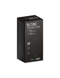 V-TAC Тъч Дистанционно RGB Бяло Черно - 2924 - Цена | LEDs4economy 2