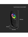 V-TAC Тъч Дистанционно RGB Бяло Черно - 2924 - 3