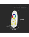 V-TAC Тъч Дистанционно RGB Бяло Бяло - 2923 - 5