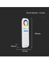 V-TAC Тъч Дистанционно 8 Канално RGB - 2921 - 4