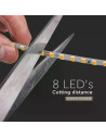 V-TAC LED Лента SMD2835 128/1 24V 3000K - 2906 - 4