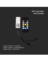 V-TAC Wifi Контролер Дистанционно CCT 3в1 12 Бутона - 4