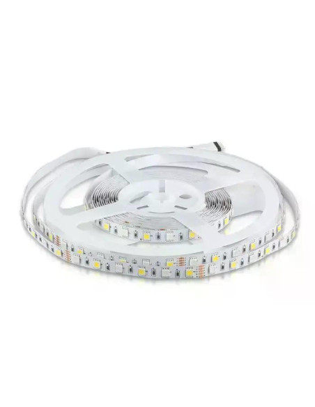 V-TAC LED Лента 5050 60/1 12V IP20 RGB 4000K - 212552 | 