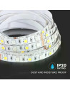 V-TAC LED Лента 5050 60/1 12V IP20 RGB 4000K - 212552 - 8