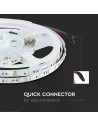 V-TAC LED Лента SMD5050 60/1 24V RGB IP20 5M - 212591 - 5
