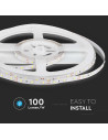 V-TAC LED Лента SMD3528 60/1 Синя IP20 - 212013 - 10