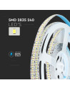 V-TAC LED Лента SMD2835 240/1 High Lumen Топло Бяла Невлагозащитена - 212164 - 4