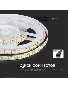 V-TAC LED Лента SMD2835 204/1 3000К IP20 - 212461 - Цена | LEDs4economy 2