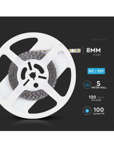 V-TAC LED Лента SMD3528 120/1 4000K IP20 - 212042 - Цена | LEDs4economy 2