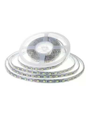 LED Лента SMD2835 120 LEDs 24V IP65 6400K Двойно PCB 10м Ролка