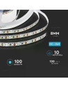 V-TAC LED Лента SMD2835 120 LEDs 24V IP20 3000K Двойно PCB 10м Ролка - 212622 - 7