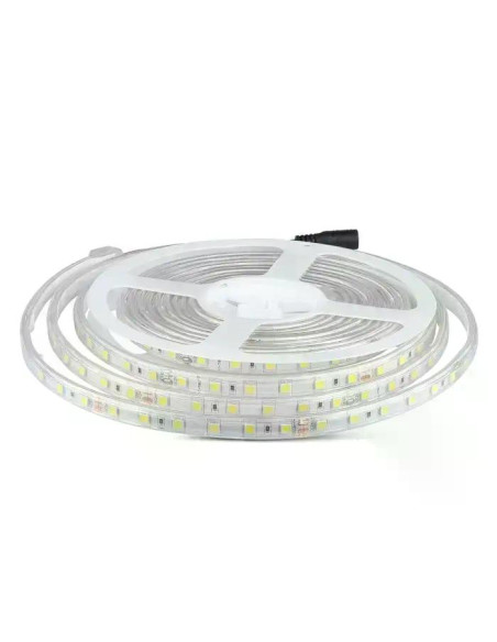 V-TAC LED Лента 5050 60 LEDs 24V IP65 3000K - 212562 | 