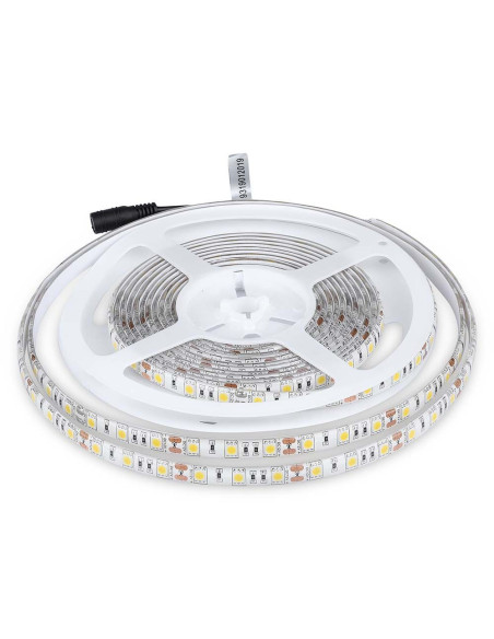 V-TAC LED Лента SMD5050 60 LEDs Топло 3000K IP65 - 212149 | 