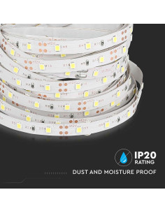 V-TAC LED Лента SMD3528 60 LEDs 4500K IP20 - 212041 - Цена | LEDs4economy 2