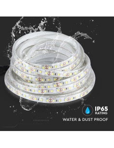 V-TAC LED Лента SMD3528 120 LEDs 3000 IP65 - 212038 - Цена | LEDs4economy 2