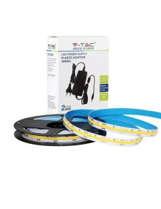 V-TAC LED COB Лента Сет IP20 24V 6000K 512 LEDs 12W/m CRI95 /2651 + 3272/ - 2681 - Цена | LEDs4economy