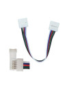 V-TAC Гъвкав Конектор За 5050 LED Лента RGB+Бяло - 2587 - 3