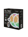 V-TAC LED Лента RGB Сет SMD5050 300LED 2 x 5м. Дистанционно + Адаптер - 2630