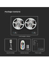 V-TAC LED Лента RGB Сет SMD5050 300LED 2 x 5м. Дистанционно + Адаптер - 2630 - 7