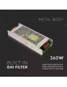 V-TAC LED Slim Захранване 360W 24V 15A IP20 - 3275 - 4
