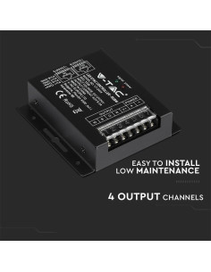 V-TAC LED RGBW Sync Контролер с 24B BF Димер - 3338 - Цена | LEDs4economy 2