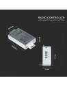V-TAC Дистанционно Управление RGB 4 бутона - 3303 - 2