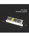 V-TAC LED Захранване 150W Димиращо за LED Лента 12V 12.5A IP20 - 3257 - 5