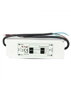 V-TAC LED Захранване Slim Plastic 150W 12V IP67 - 3248 - Цена | LEDs4economy