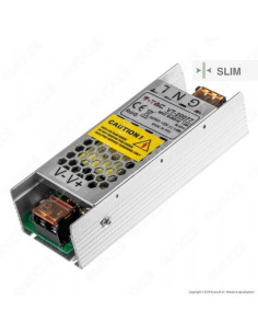 V-TAC LED Slim Захранване 75W 12V 6A Метал - 3247 - Цена | LEDs4economy