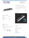 V-TAC LED Slim Захранване 150W 12V 12.5A Метал - 3244 - 18