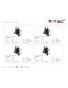 V-TAC LED Захранване 78W 12V 6.5A Пластик - 3240 - 24